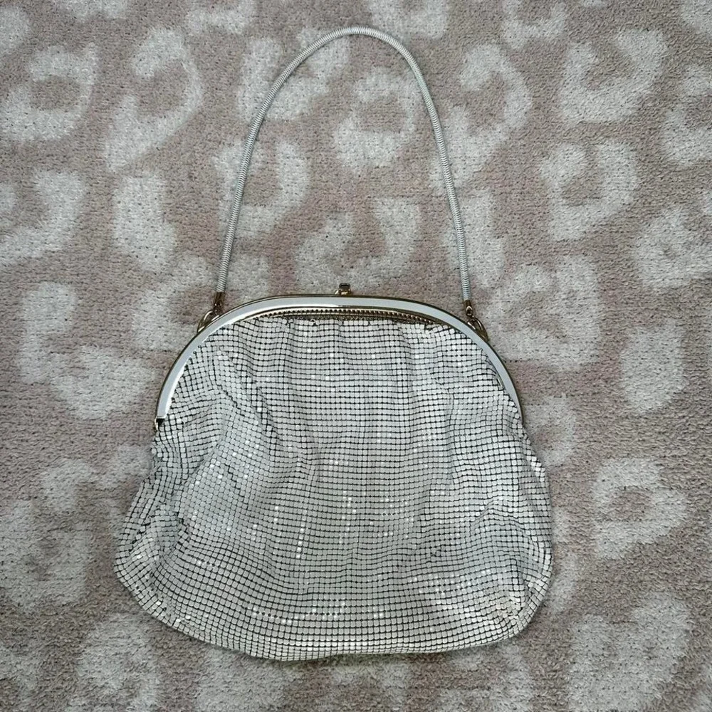 Vintage Oroton‎ Mesh Handbag | Silver & Gold